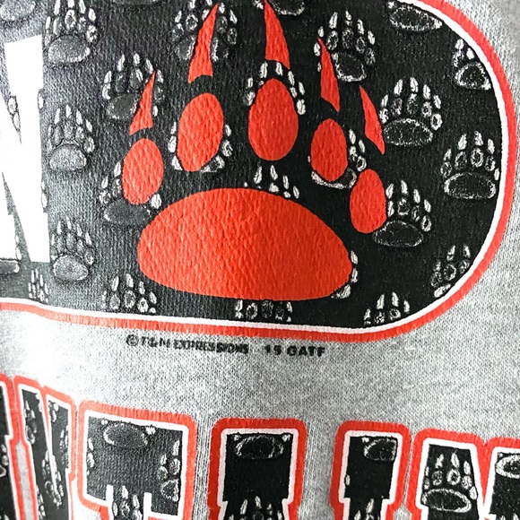 🛑SOLD🛑 Vintage Great Smoky Mountains Grey Hoodie Size Large - Picture 3 of 3